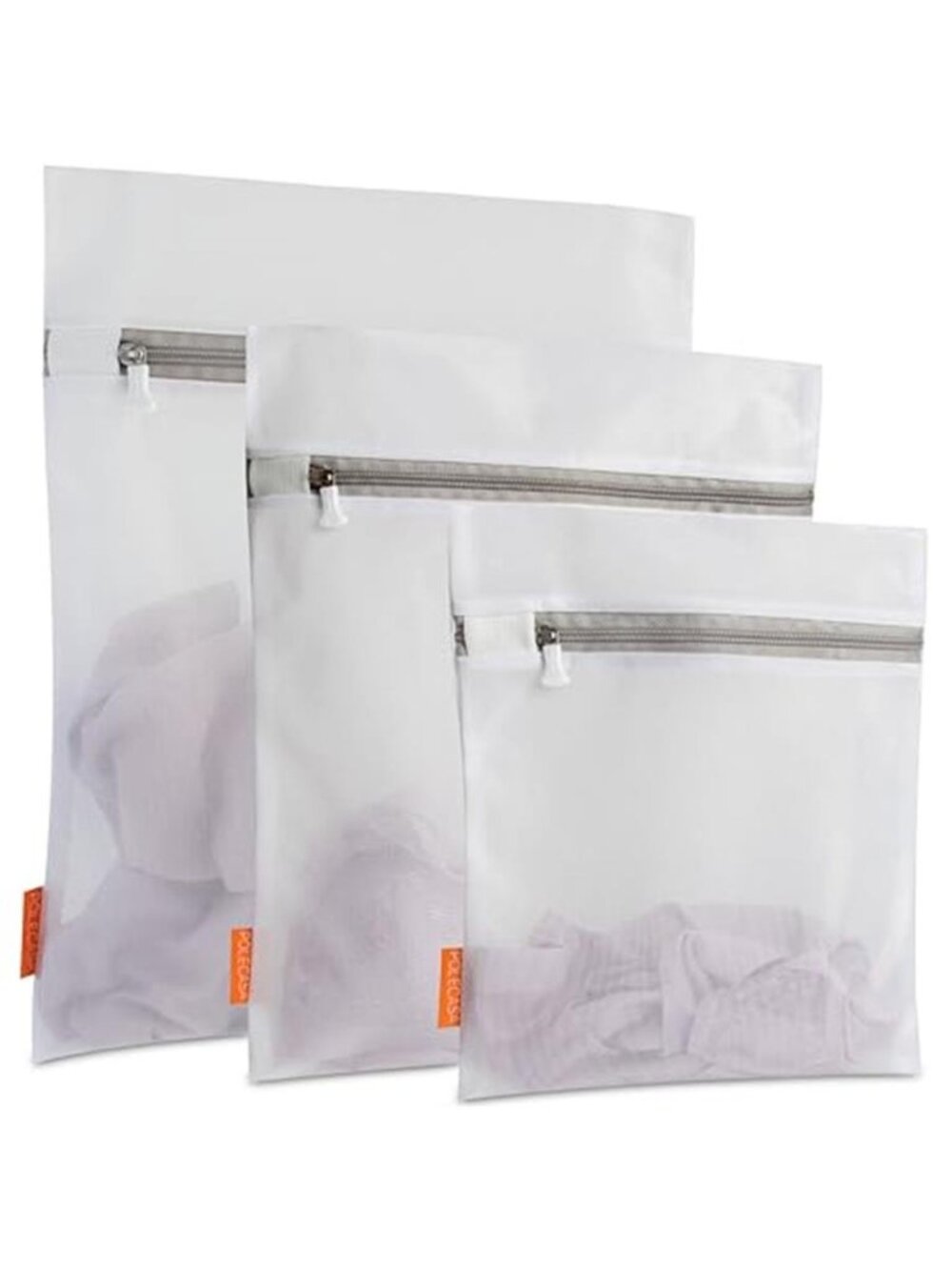 Mesh Laundry Bags Set Delicates Wash Bags Zipper Bra Sock Clothing Organizer
